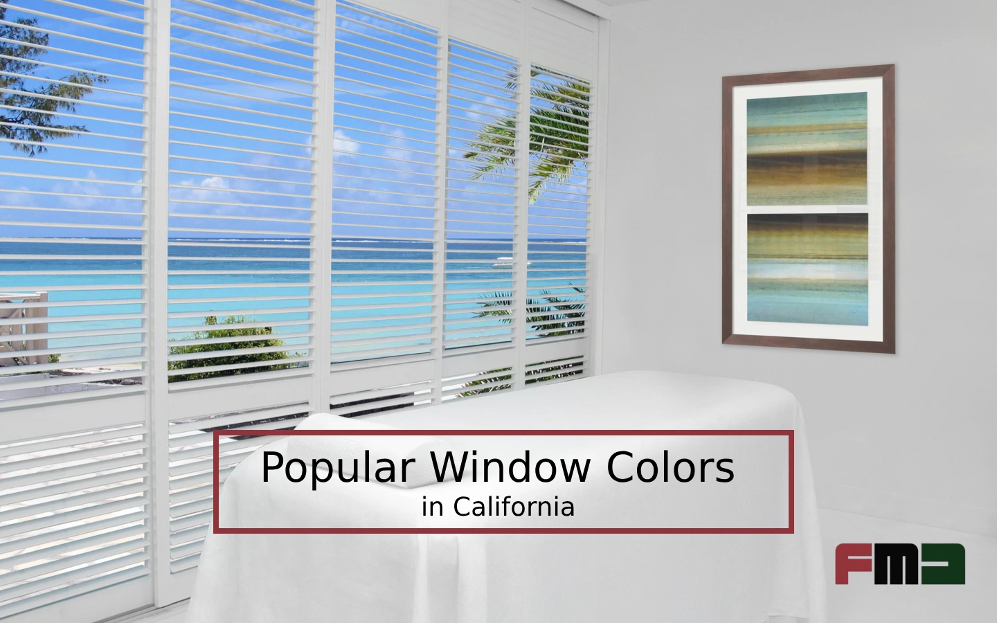 Popular Window Colors in California