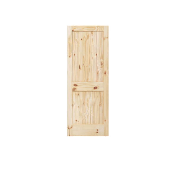 Stile & Rail – 2 Panel Squaretop V-Groove