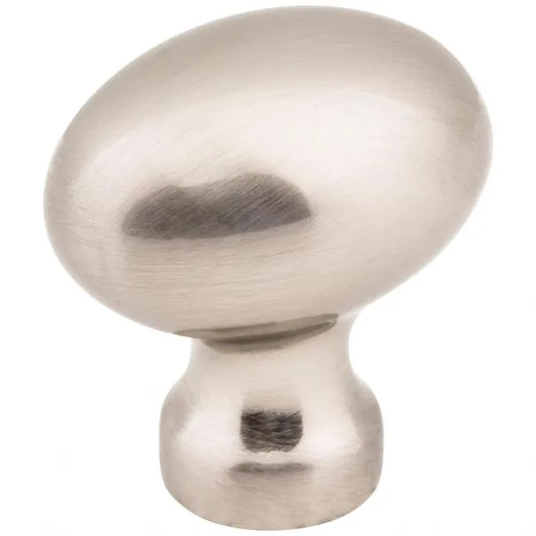 1-3/16" Overall Length Football Bordeaux Cabinet Knob