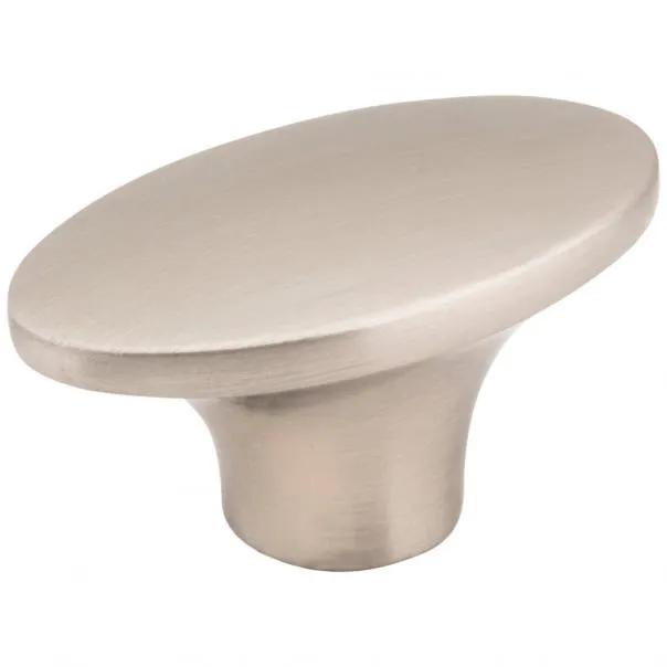1-7/8" Overall Length Oval Hudson Cabinet Knob