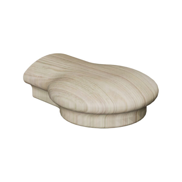 7519 Opening Cap Wood Handrail Fitting