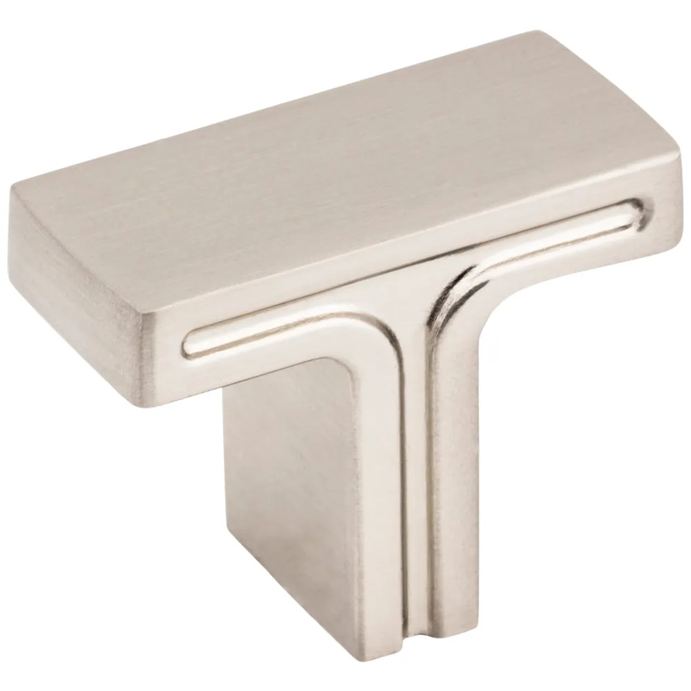 1-3/8" Overall Length Rectangle Anwick Cabinet Knob