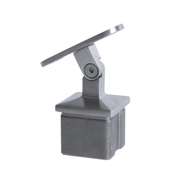 Adjustable Square Post Handrail Support