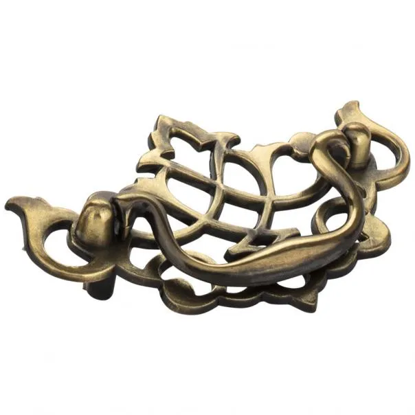 3" Center-to-Center Baroque Kingsport Cabinet Drop Pull