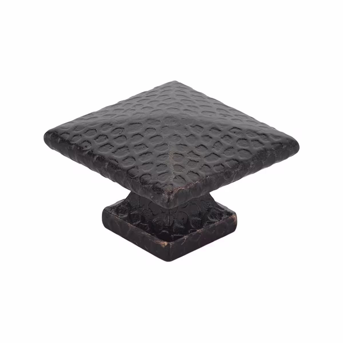 Square Dimpled Cabinet Knob