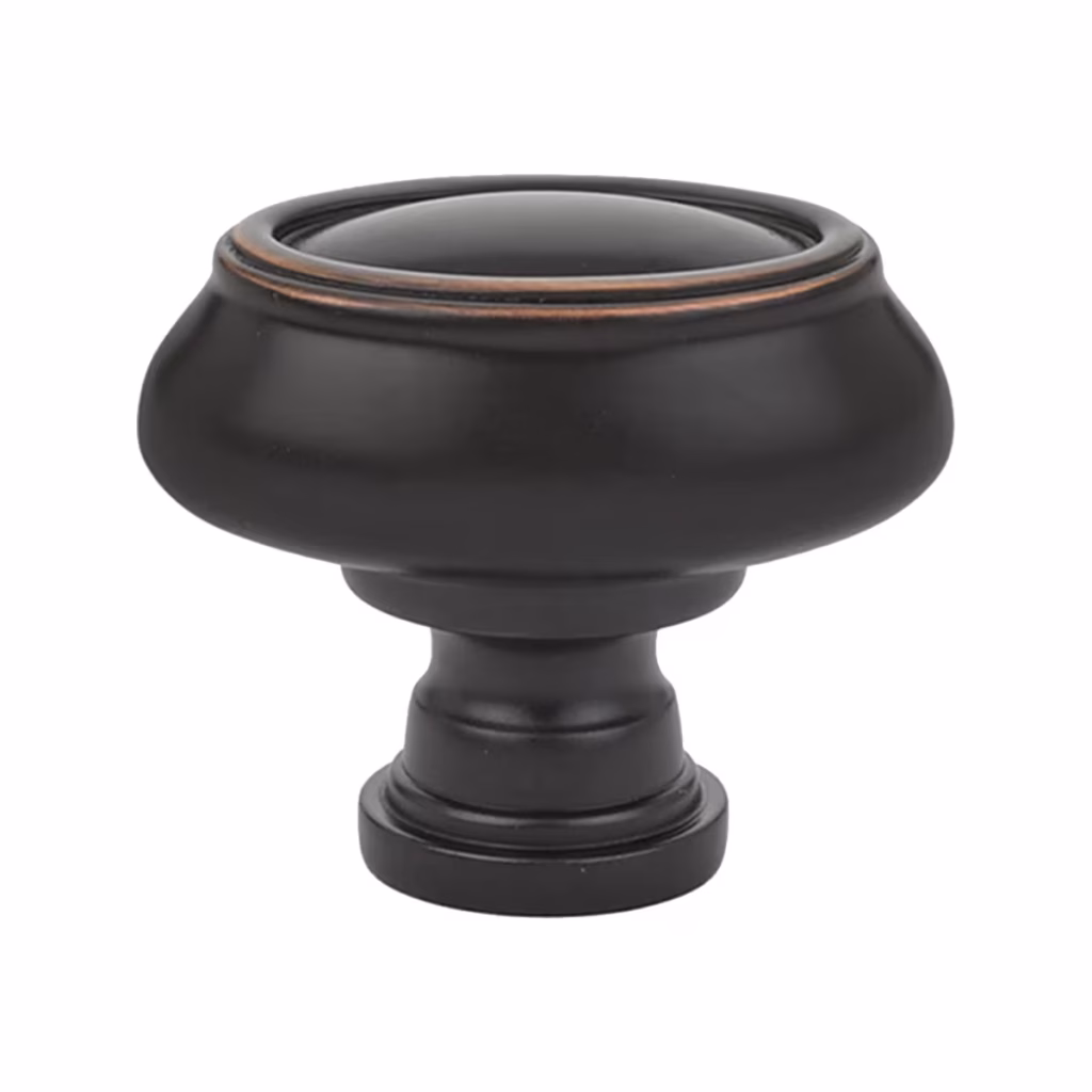 Geometric Oval Cabinet Knob