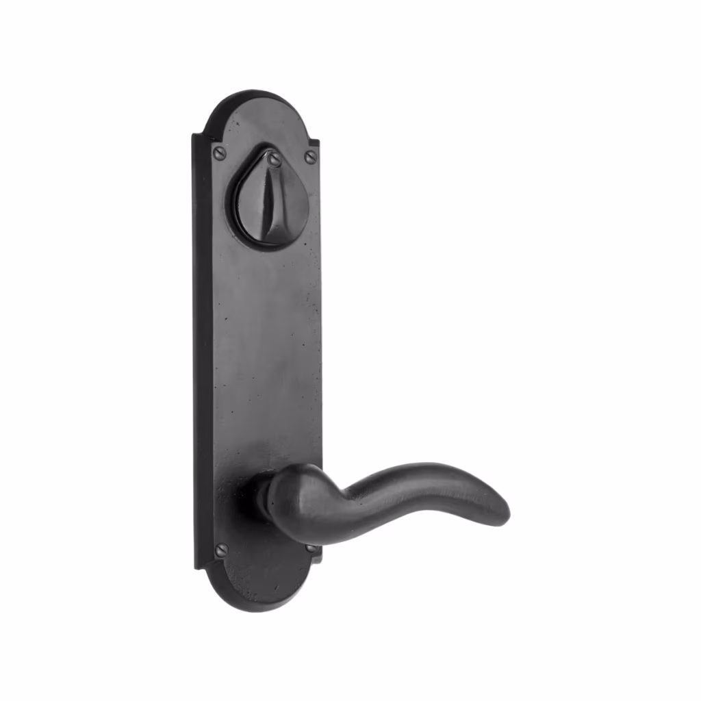 Sandcast Bronze #5 Keyed 5-1/2" C-to-C Sideplate Lock