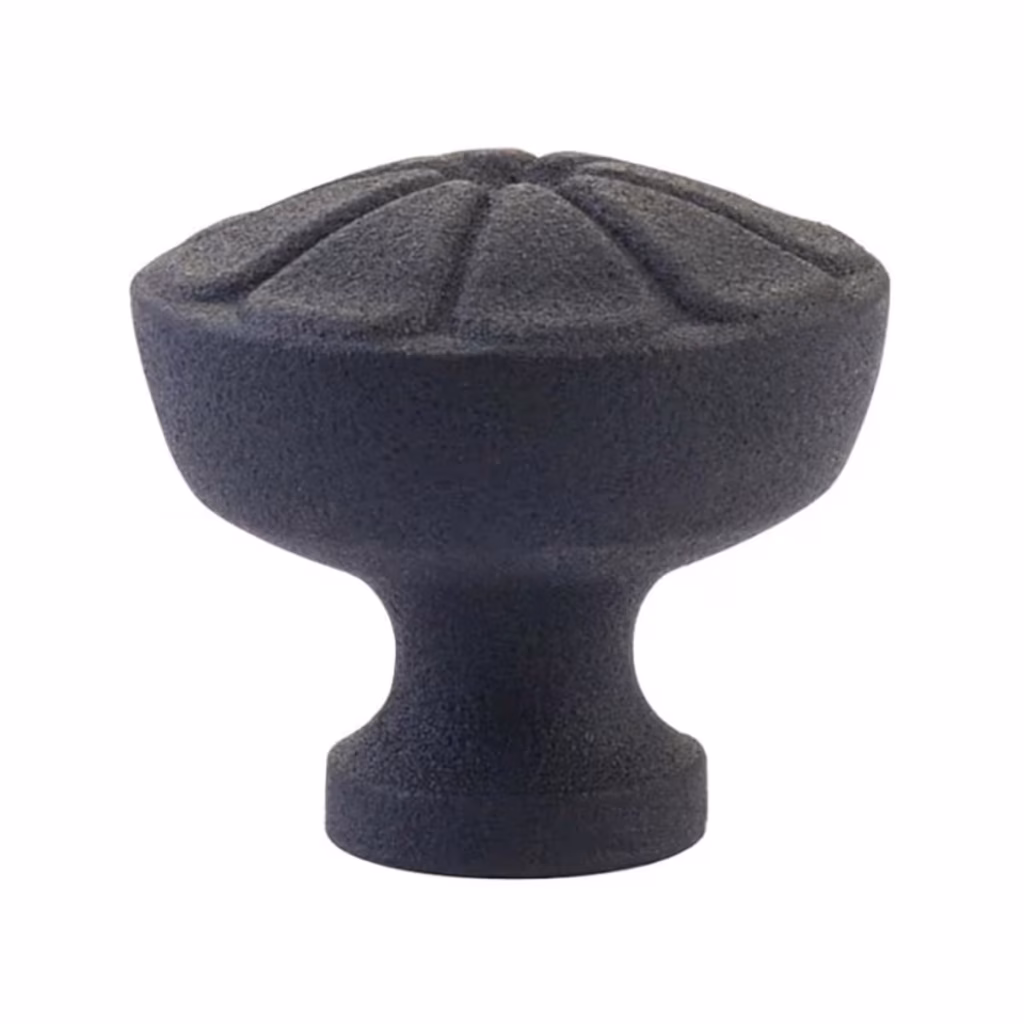 Petal Wrought Steel Cabinet Knob