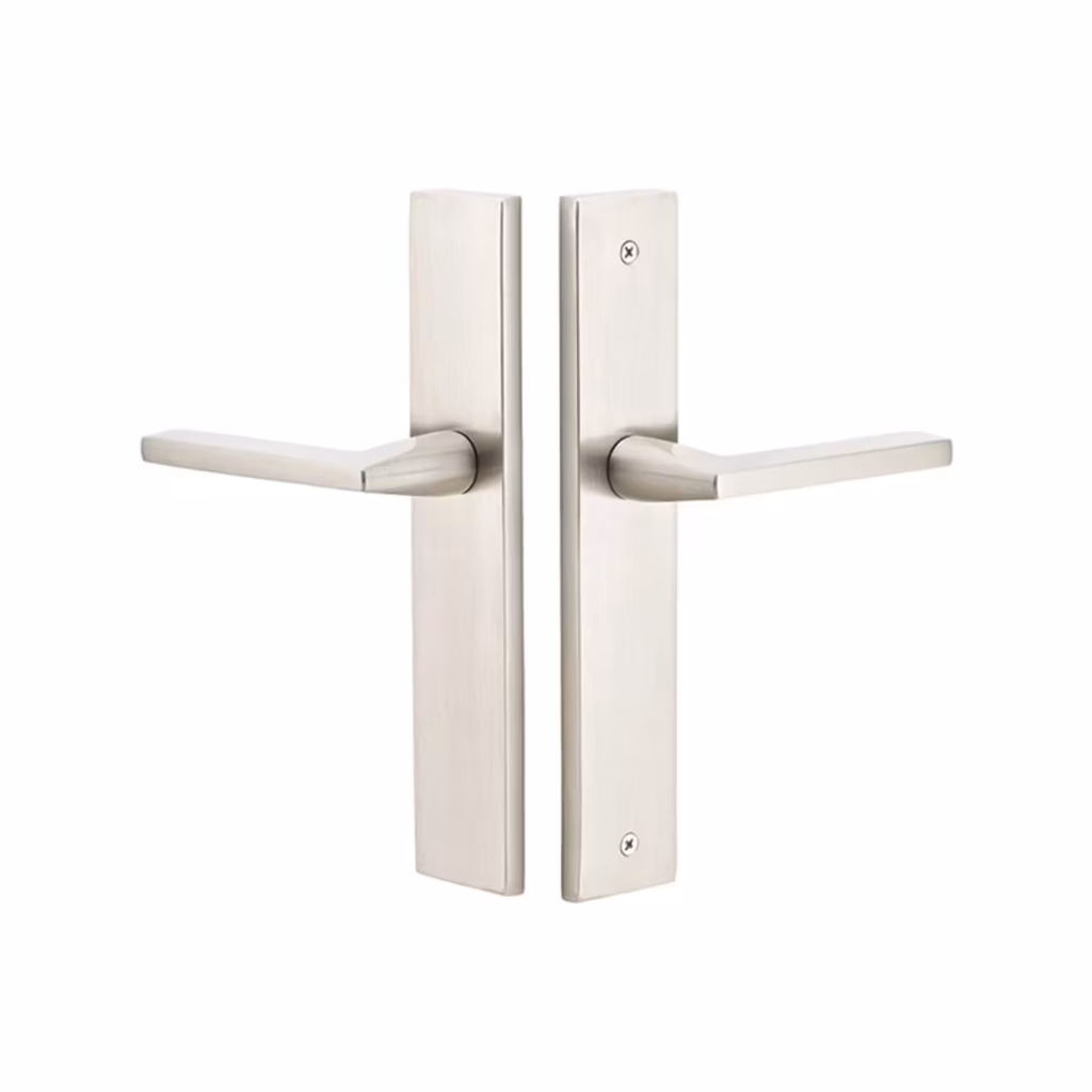 Modern Rectangular Non-Keyed Stretto 2" x 10" Narrow Trim Sideplate Lock