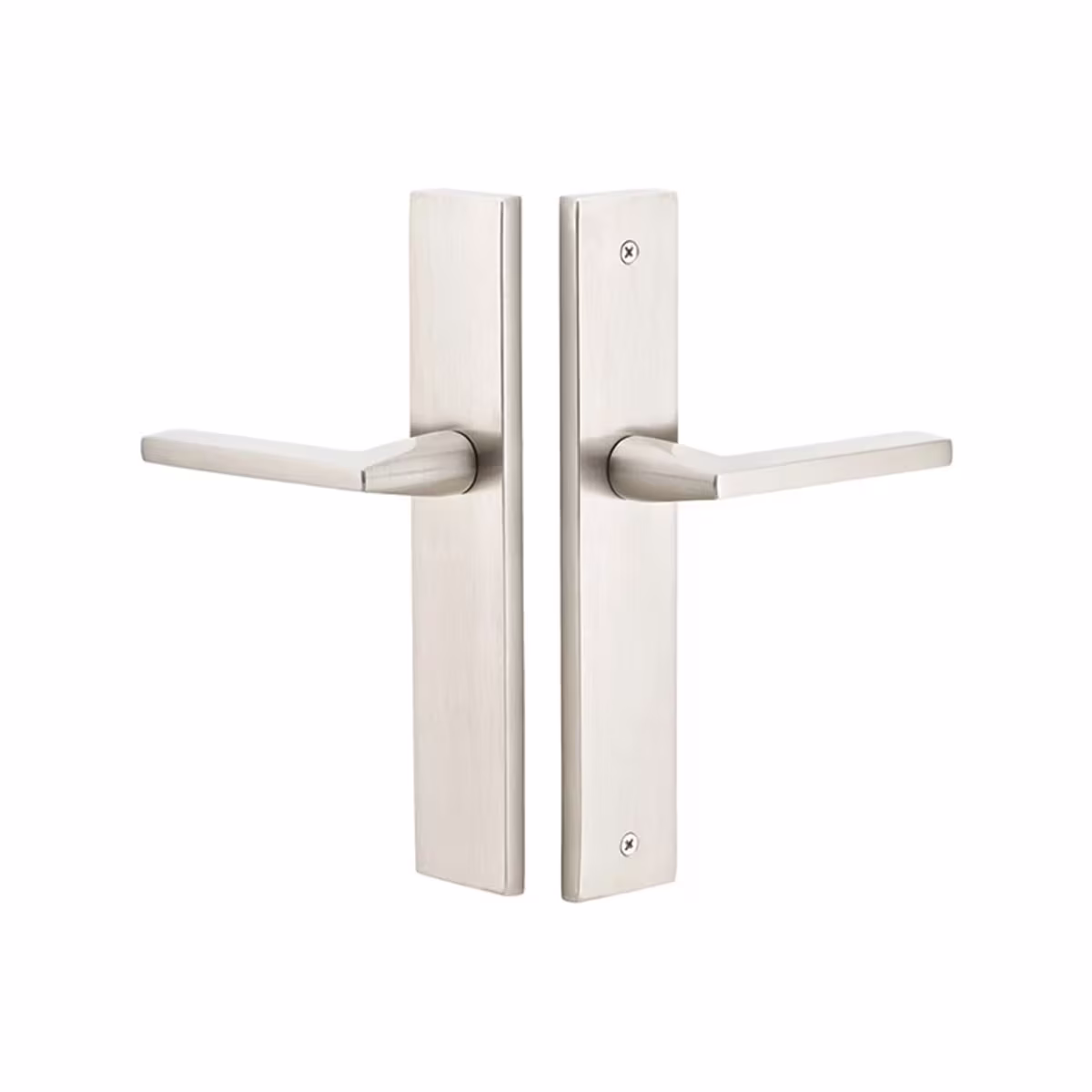 Modern Rectangular Non-Keyed Stretto 2" x 10" Narrow Trim Sideplate Lock