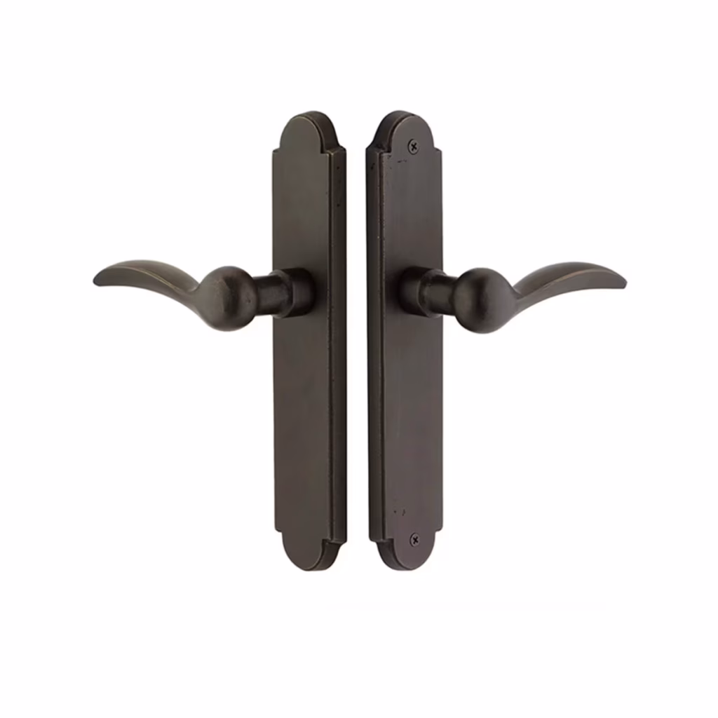 Sandcast Arched Stretto Non-Keyed 10" Overall Narrow Trim Sideplate Lock