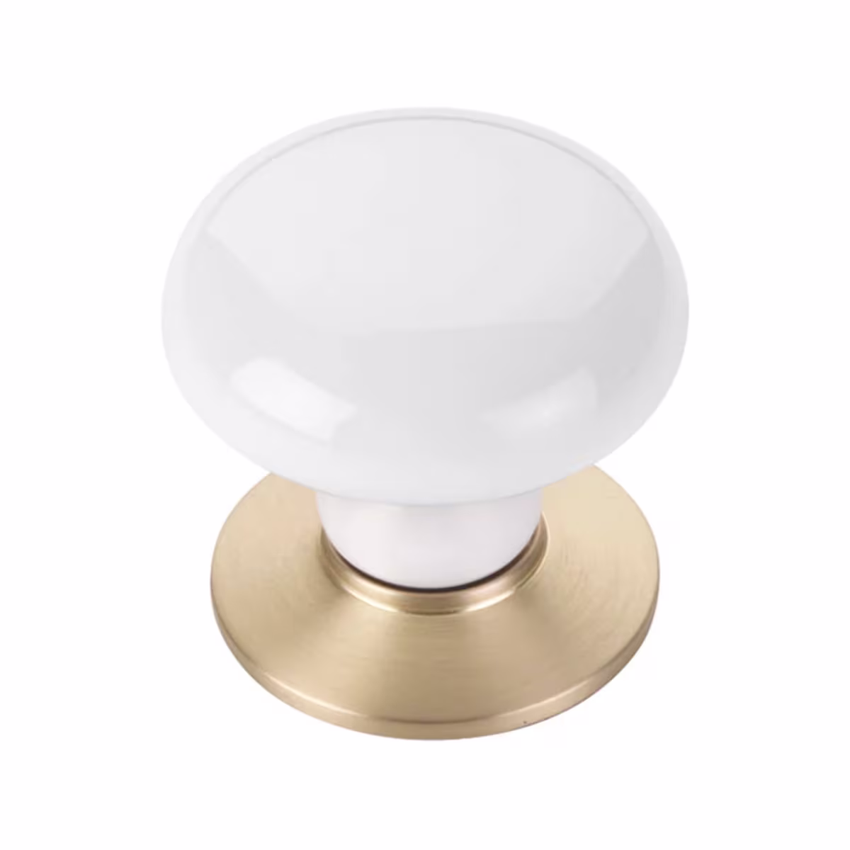 Ice White Porcelain Cabinet Knob