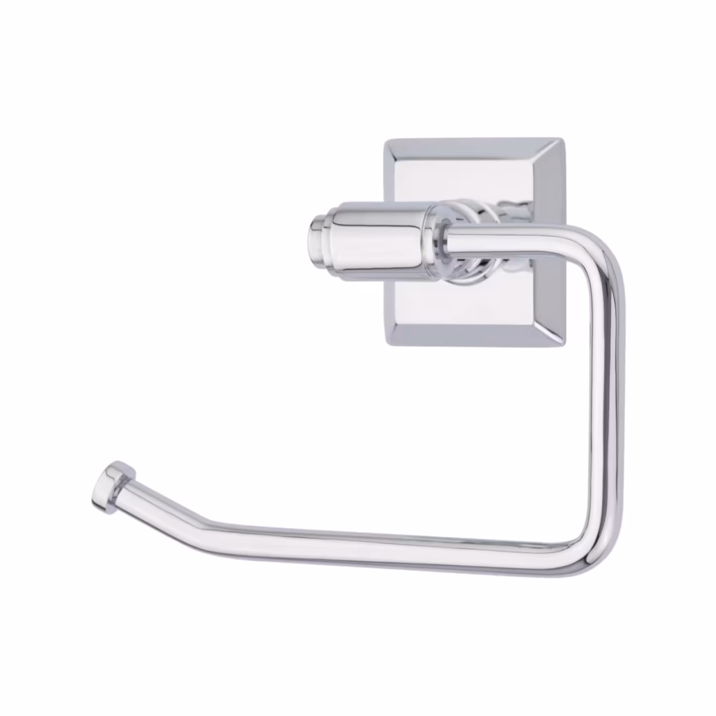 Transitional Brass Bar Paper Holder