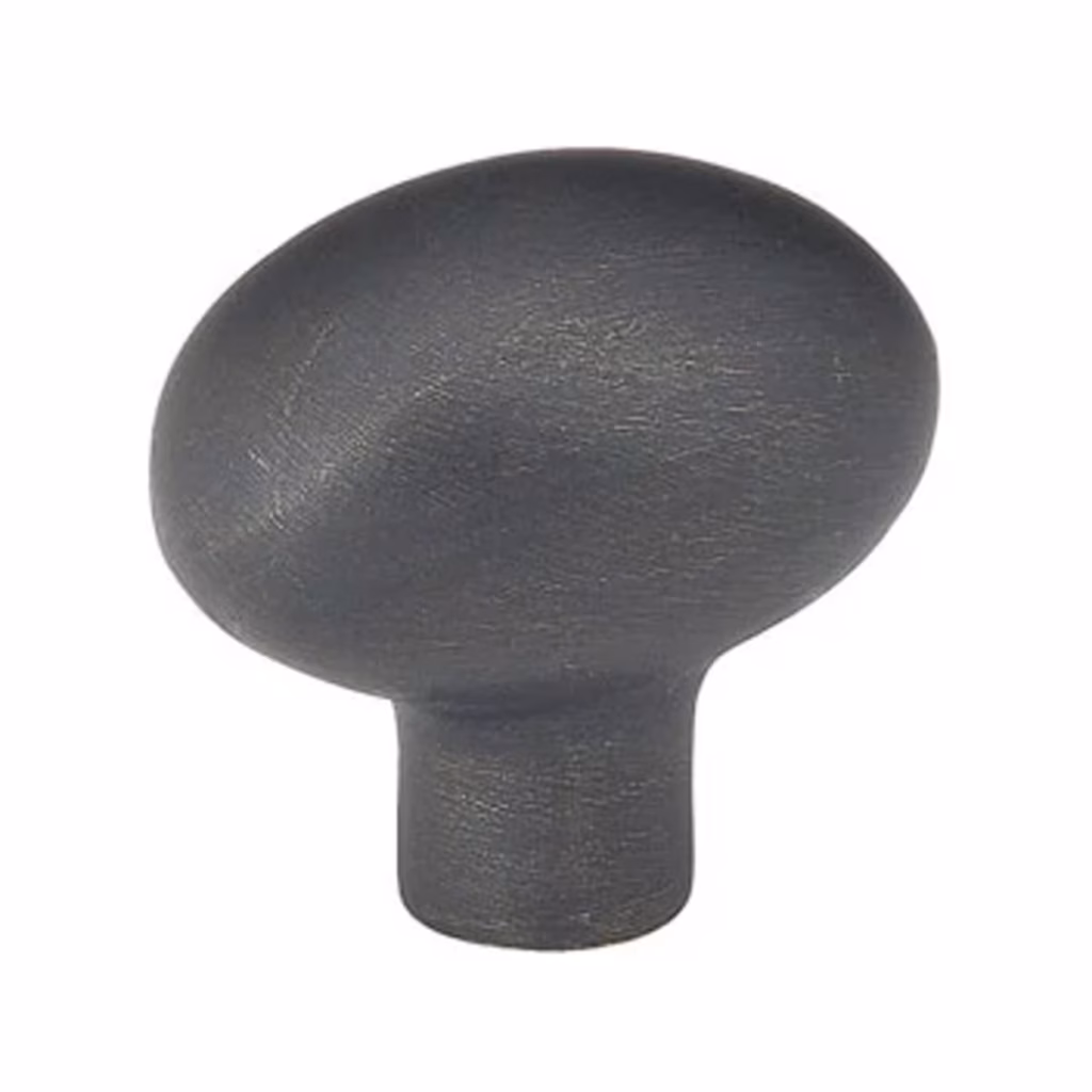 Egg Sandcast Bronze Cabinet Knob