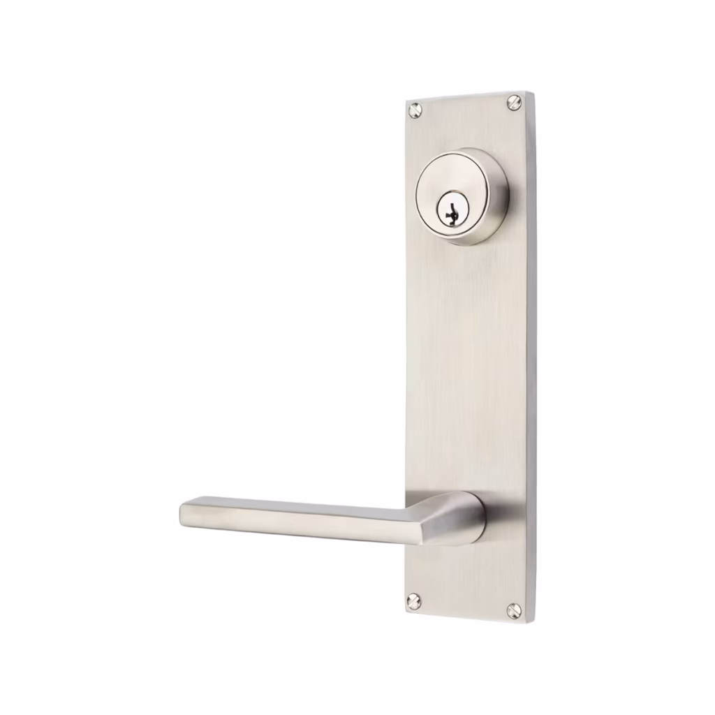 Stainless Steel Keyed 5-1/2" C-to-C Sideplate Lock