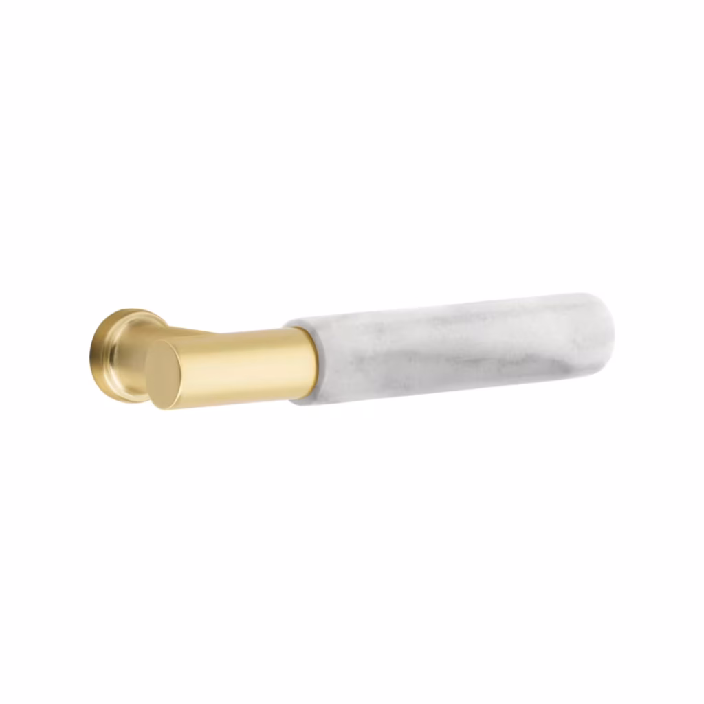 Select T-Bar White Marble Lever