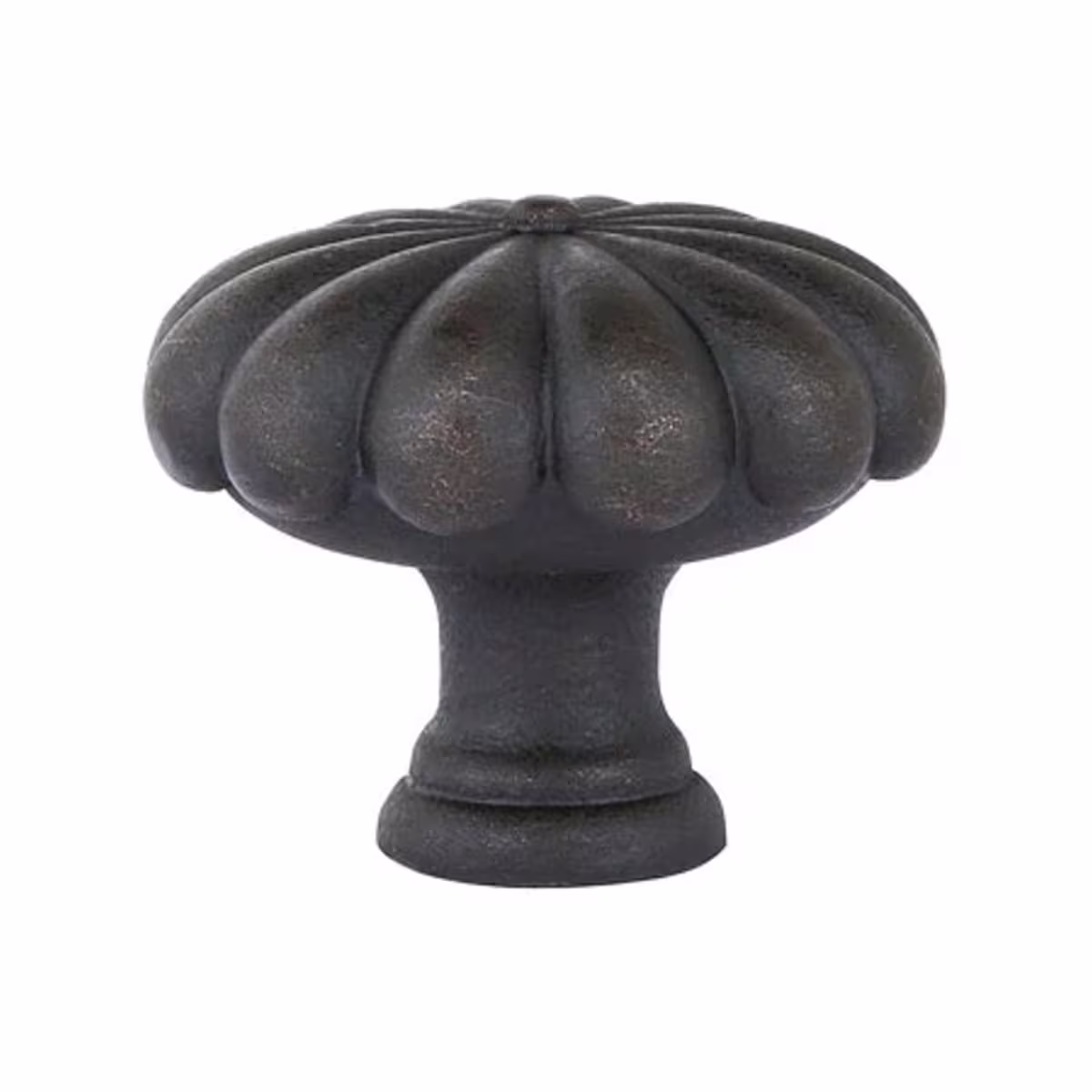 Fluted Tuscany Bronze Cabinet Knob