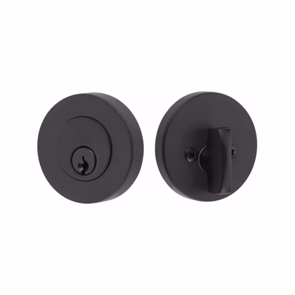Modern Disc Keyed Deadbolt