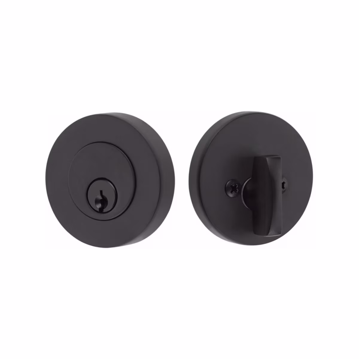 Modern Disc Keyed Deadbolt