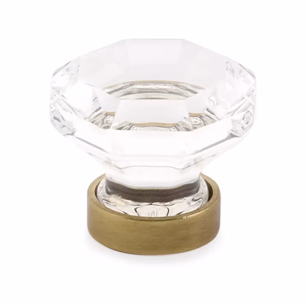 Old Town Clear Cabinet Knob