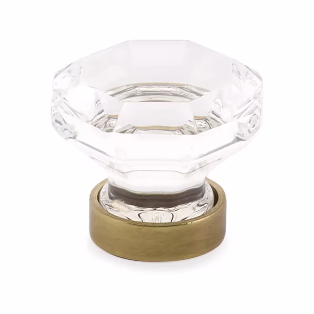 Old Town Clear Cabinet Knob