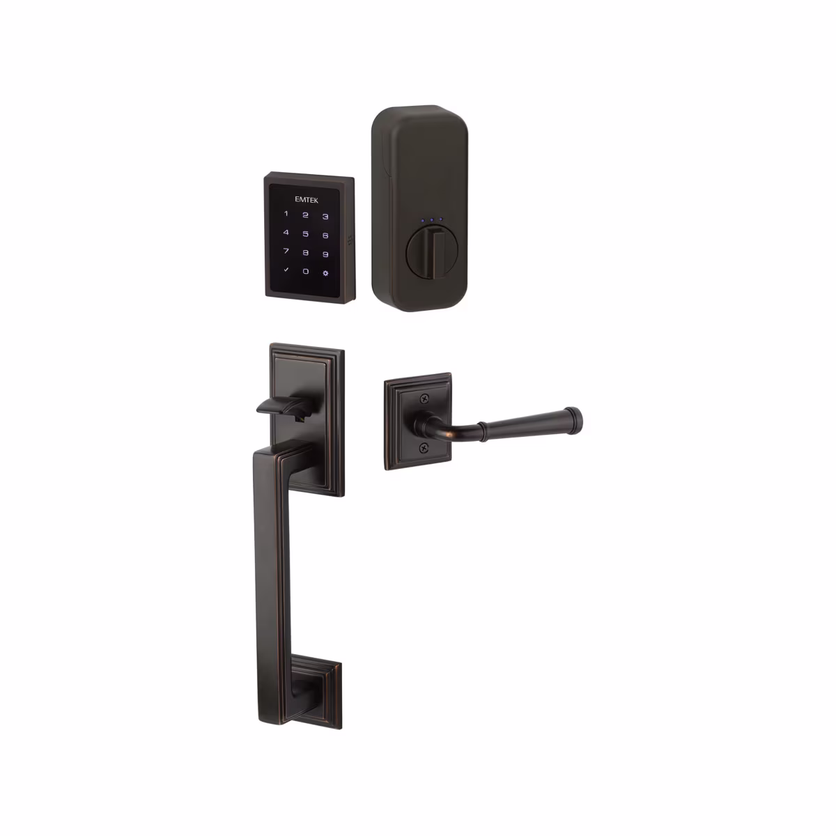 Hamden EMPowered™ Motorized Touchscreen SMART Keypad Entry Set - Works with Yale Access App