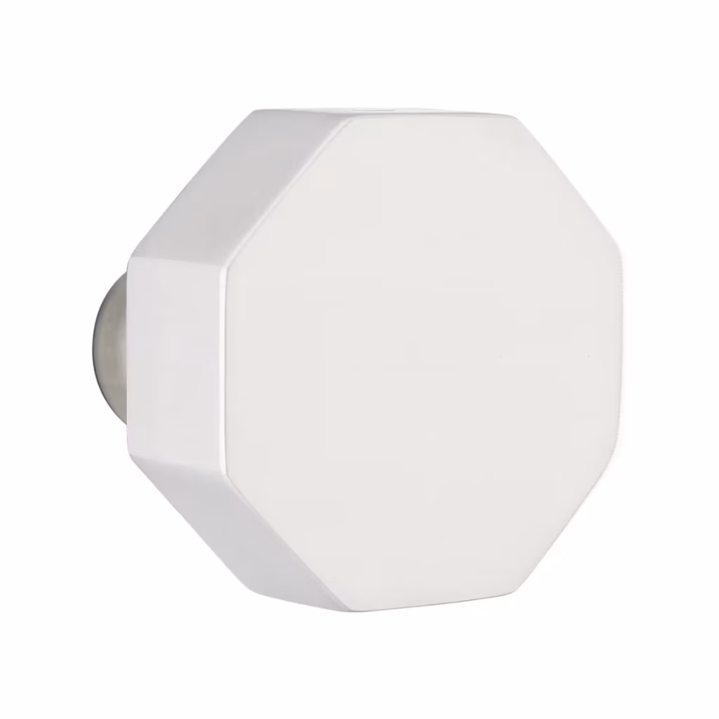 Octagon Stainless Steel Knob