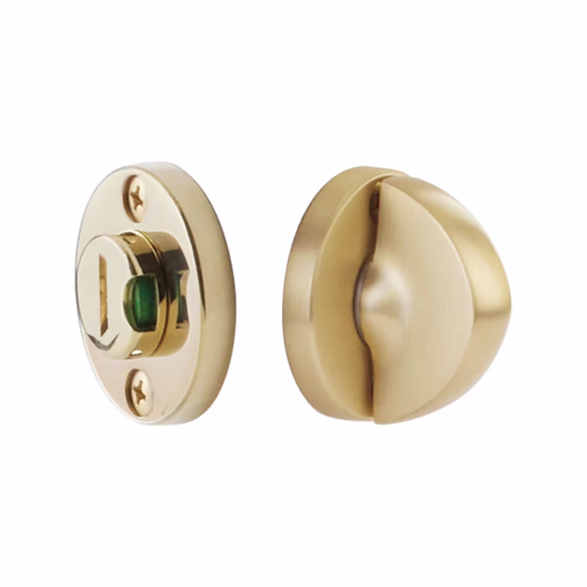 Disk Double Rosette Privacy Bolt with Indicator