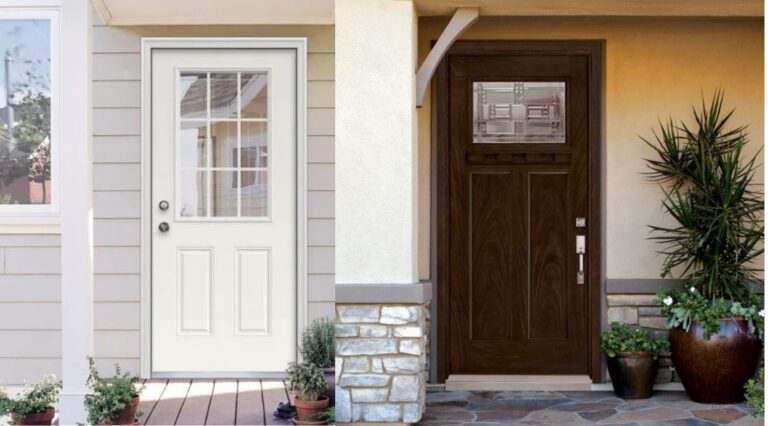 fiberglass exterior doors