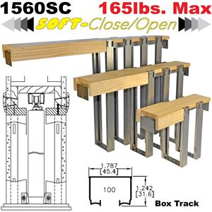 1560SC Series Soft-Close Pocket Door Frame Kits