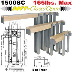 1500SC Series Soft-Close Pocket Door Frame Kits